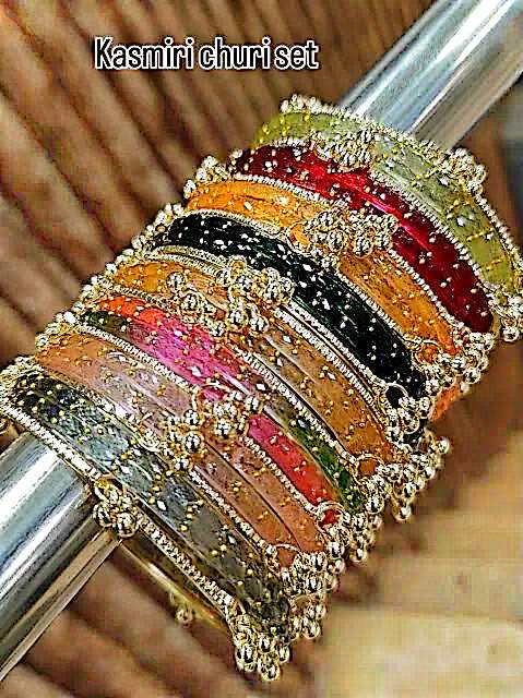 Traditional Kashmiri Bangles Set for Women